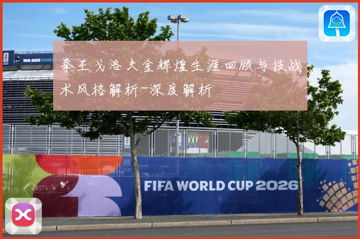 拳王戈洛夫金辉煌生涯回顾与技战术风格解析-深度解析